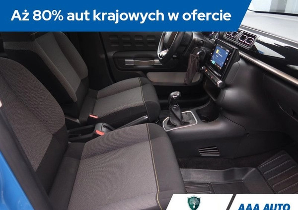 Citroen C3 cena 51000 przebieg: 50235, rok produkcji 2019 z Stronie Śląskie małe 191